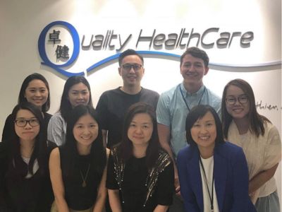 Bupa Quality healthcare Hong Kong team on exchange program with Ray Pastoors